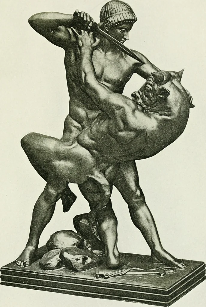 An illustration from Barye, 1904, leaf 16