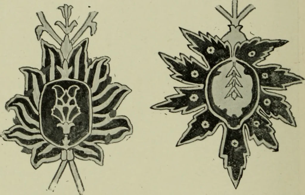 An illustration from The bases of design, 1902, leaf 229