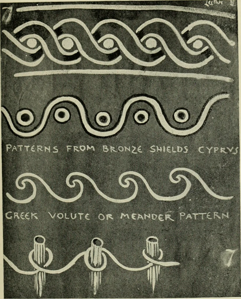An illustration from The bases of design, 1902, leaf 74