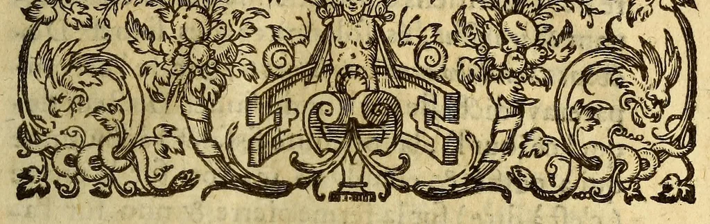An illustration from Basilicon philactirion, : par lequel il se prouue apertement qu'il est necessaire, vtile & honorable à l'Eglise Catholique, qu'il y aye des religieux, & iceux de diuers ordres ..., 1585, leaf 33
