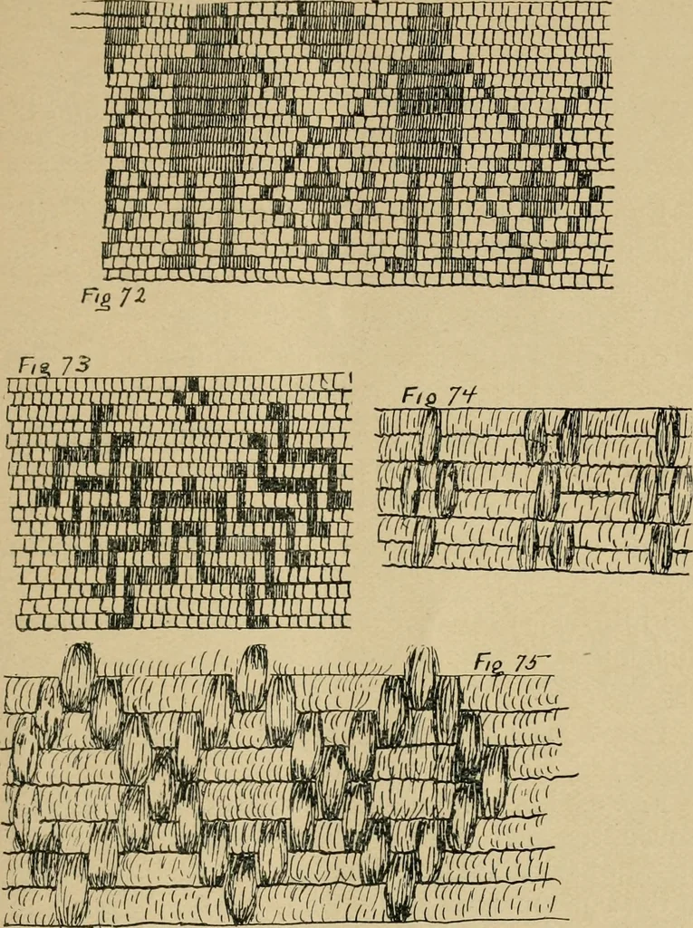An illustration from Basket making .., 1902, leaf 34