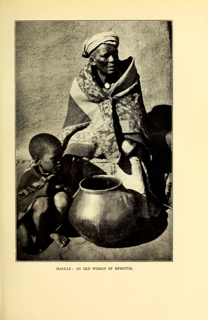 An illustration from The Basuto of Basutoland, 1923, leaf 133