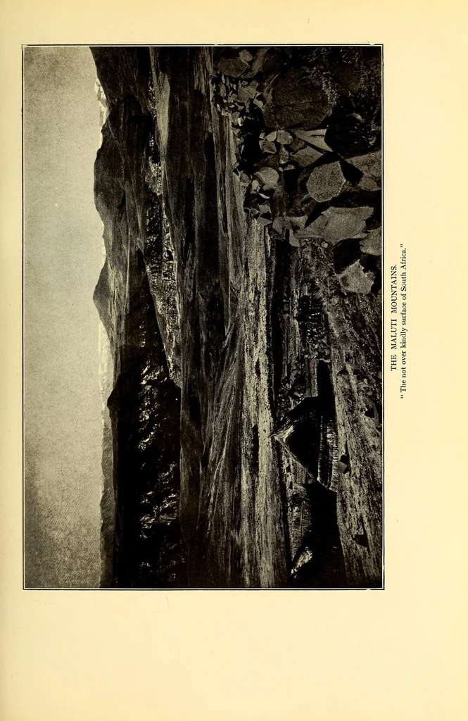 An illustration from The Basuto of Basutoland, 1923, leaf 55