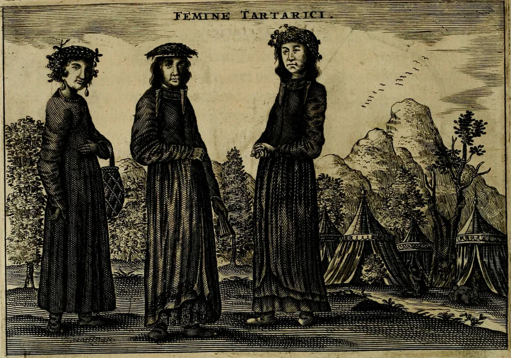 An illustration from Legatio Batavica ad magnum Tartariae chamum Sungteium, modernum Sinae imperatorem : historiarum narratione, quae legatis in provinciis Quantung, Kiangsi, Nanking, Xantung, Peking, & aula imperatoriâ ab anno 1655 ad annum 1657 obtigerunt, ut & ardua Sinensium in bello Tartarico fortunâ, provinciarum accurata geographia, urbium delineatione, nec non artis & naturae miraculis ex animalium, vegetabilium, mineralium genere per centum & quinquaginta aeneas figuras passim illustrata & conscripta vernacule, 1668, leaf 499