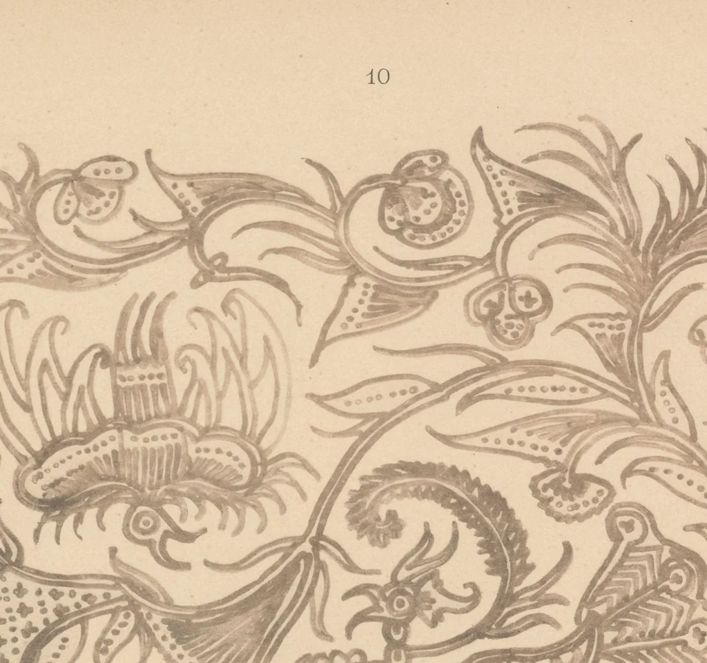 An illustration from De batik-kunst in Nederlandsch-Indië en haar geschiedenis, 1914, leaf 14