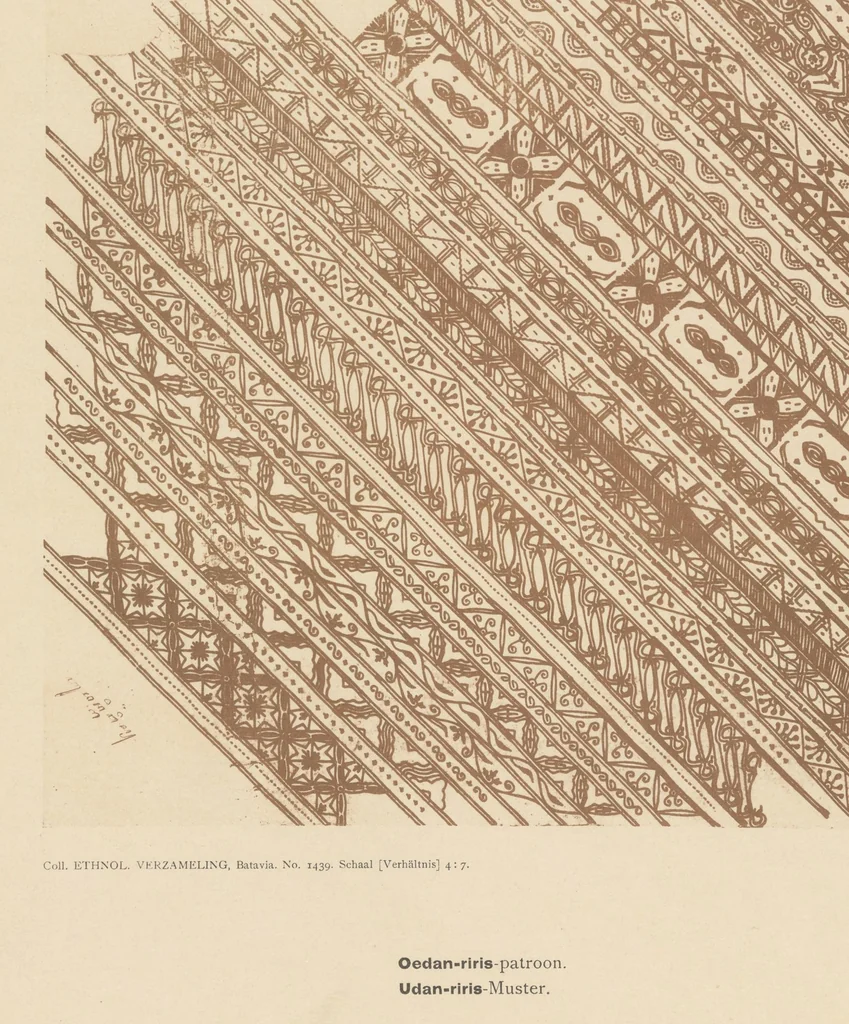 An illustration from De batik-kunst in Nederlandsch-Indië en haar geschiedenis, 1914, leaf 82