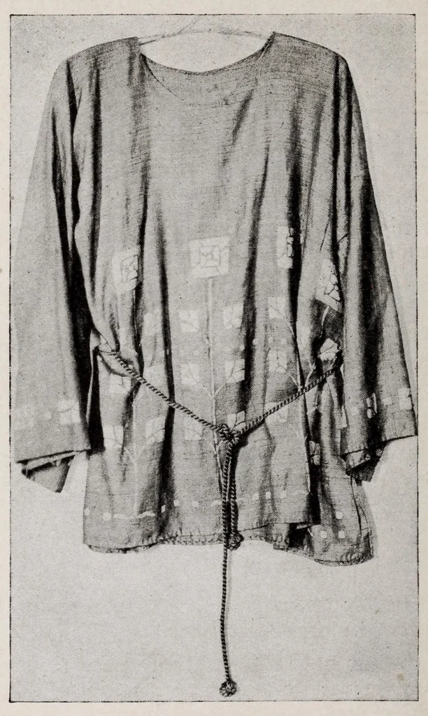 An illustration from Batik and other pattern dyeing, 1920, leaf 82