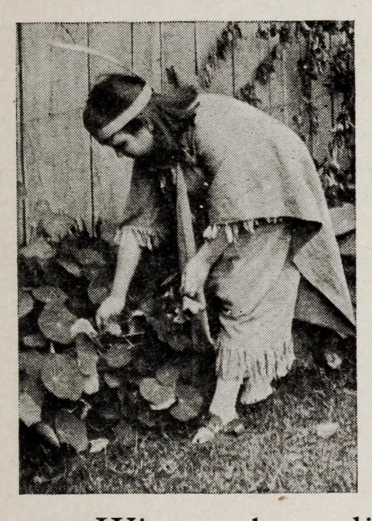 An illustration from Batik and other pattern dyeing, 1920, leaf 99