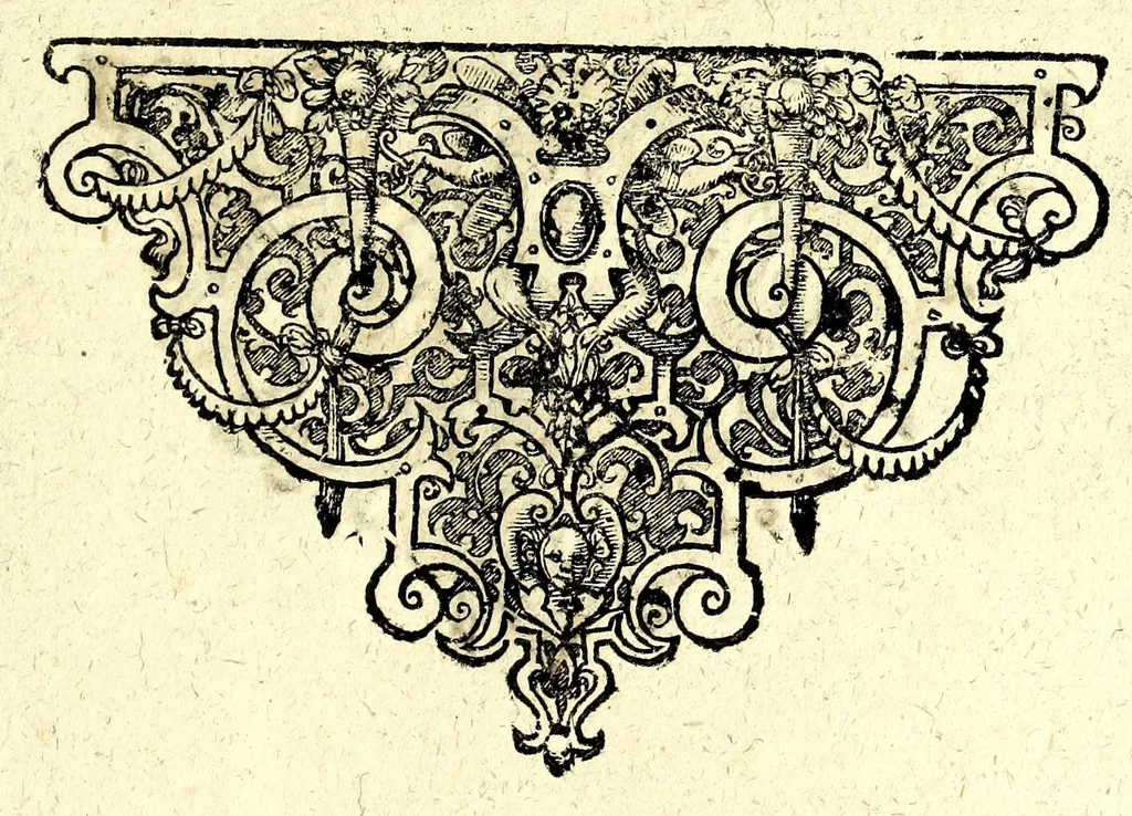 An illustration from Bau-Kunst, das ist, Künstliche und gründliche Beschreibung von dem Gebrauch der Fünff Säulen : aus rechtem Fundament mit allerhand schönen Gesimsern und Capitälen, auch wie man sich mit den Säulen, nach Gelegenheit dess Platzes verhalten soll, welches alle Werckmeister sollen wol ergründen recht zusammen setzen, damit der Bau-Kunst zierlich und nutzlich mit ihrem Lob und Vortheil könne gebraucht werden ... mit den darzu gehörigen Figuren, 1671, leaf 79