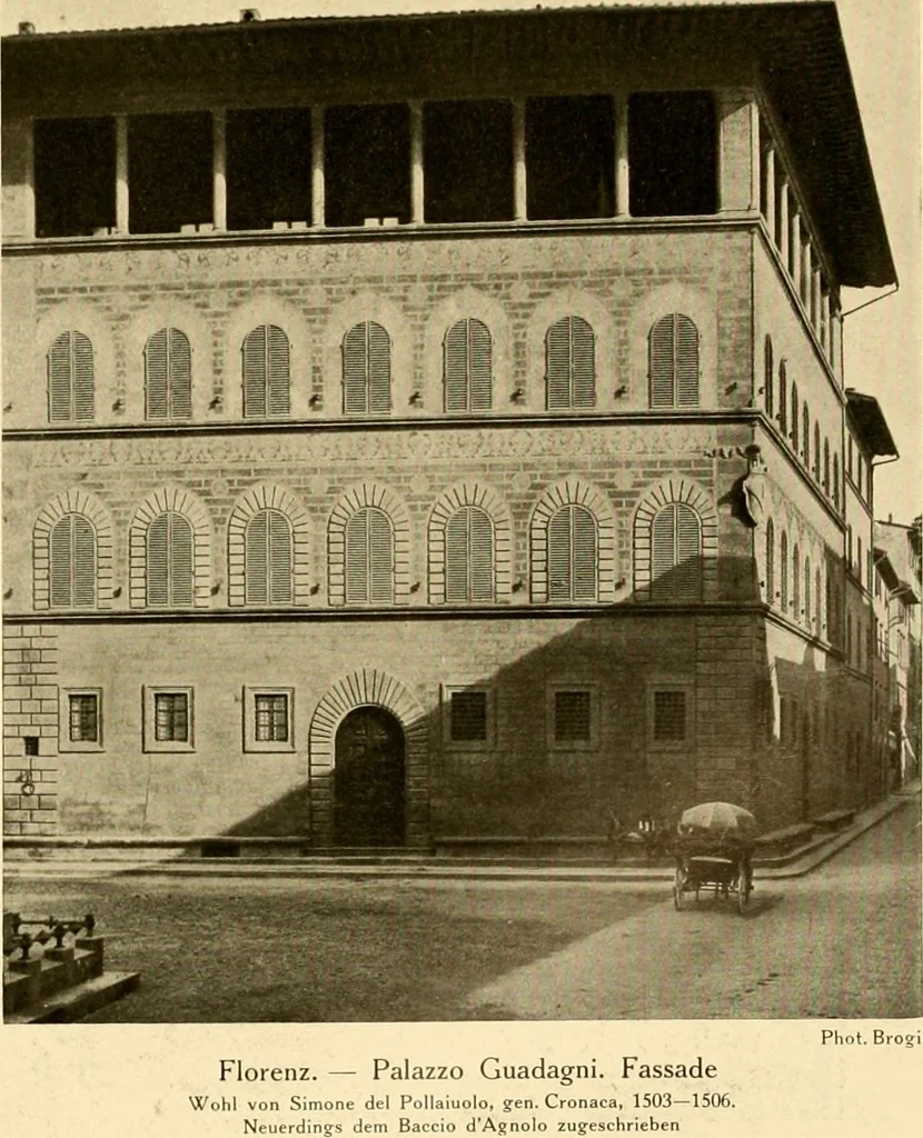 An illustration from Baukunst und dekorative plastik der frührenaissance in Italien, 1920, leaf 104