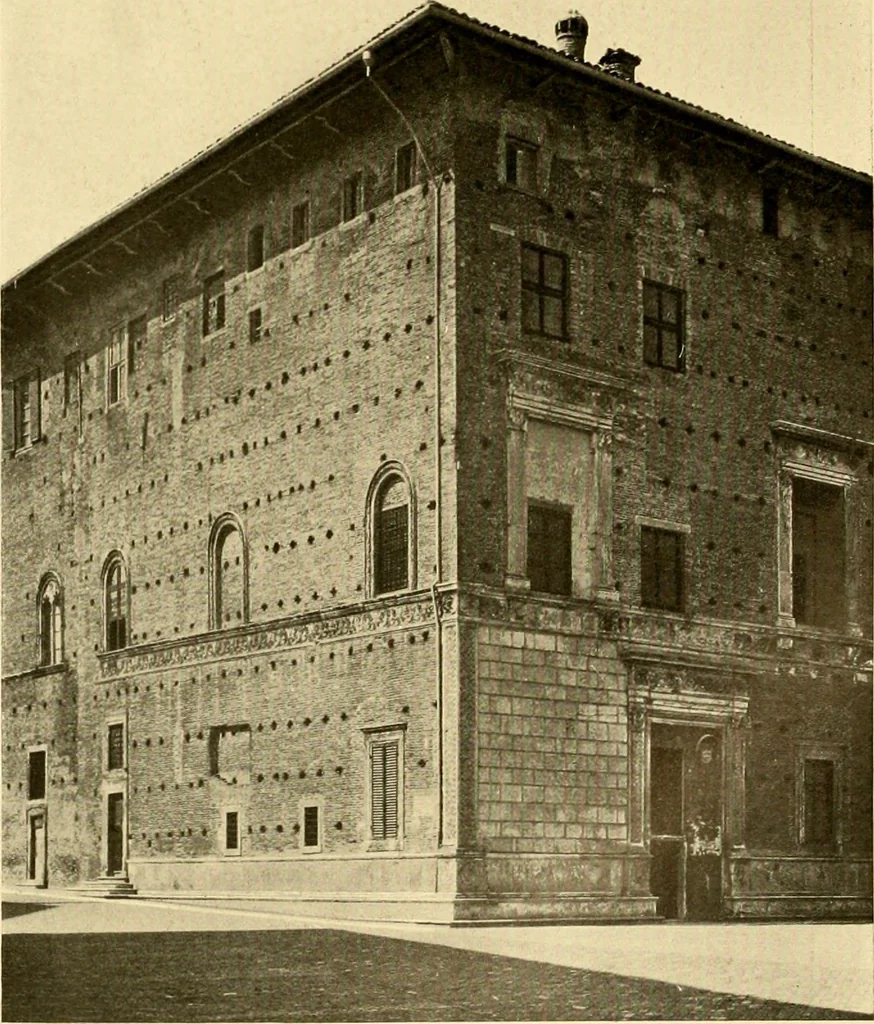 An illustration from Baukunst und dekorative plastik der frührenaissance in Italien, 1920, leaf 108
