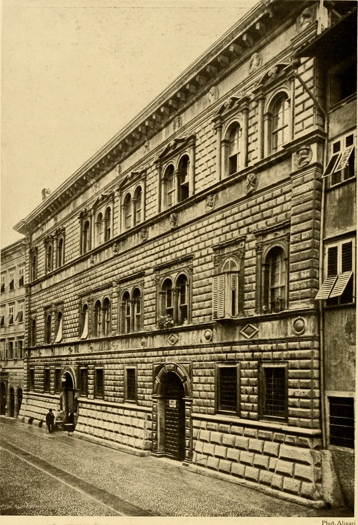 An illustration from Baukunst und dekorative plastik der frührenaissance in Italien, 1920, leaf 115