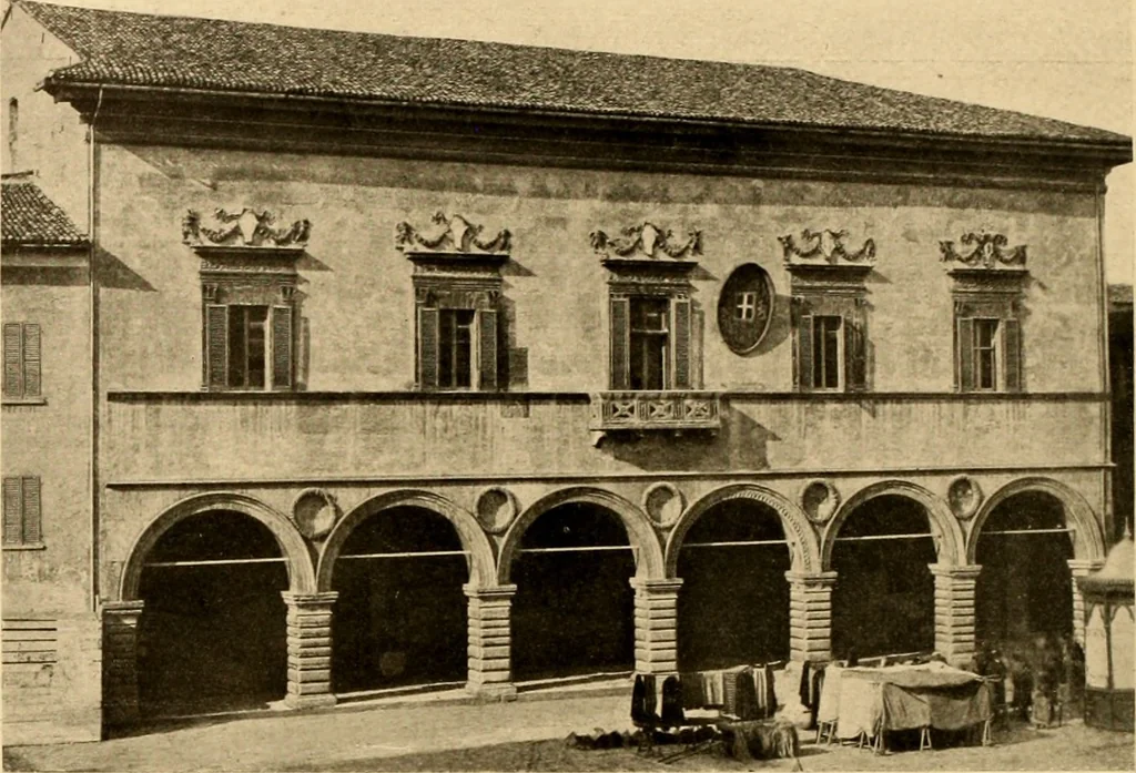 An illustration from Baukunst und dekorative plastik der frührenaissance in Italien, 1920, leaf 123