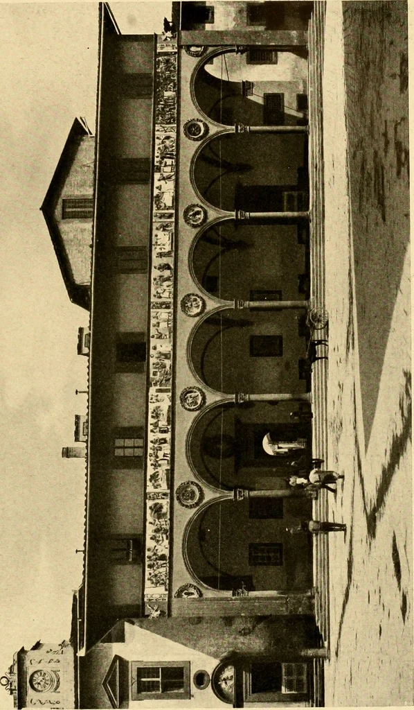 An illustration from Baukunst und dekorative plastik der frührenaissance in Italien, 1920, leaf 128
