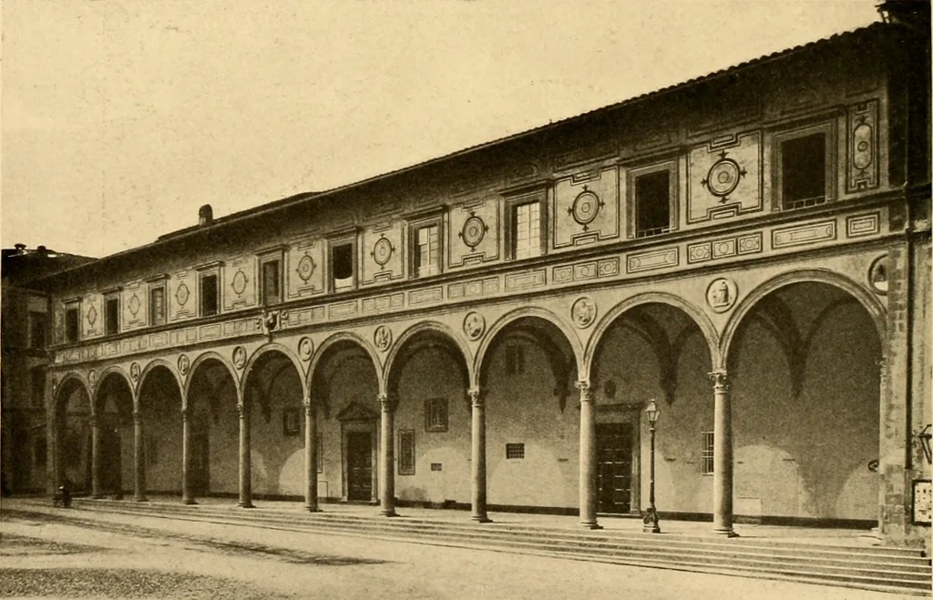 An illustration from Baukunst und dekorative plastik der frührenaissance in Italien, 1920, leaf 129