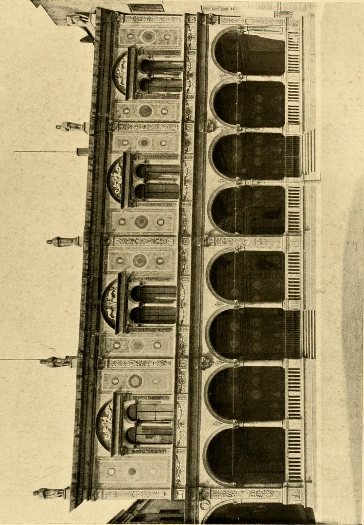 An illustration from Baukunst und dekorative plastik der frührenaissance in Italien, 1920, leaf 132