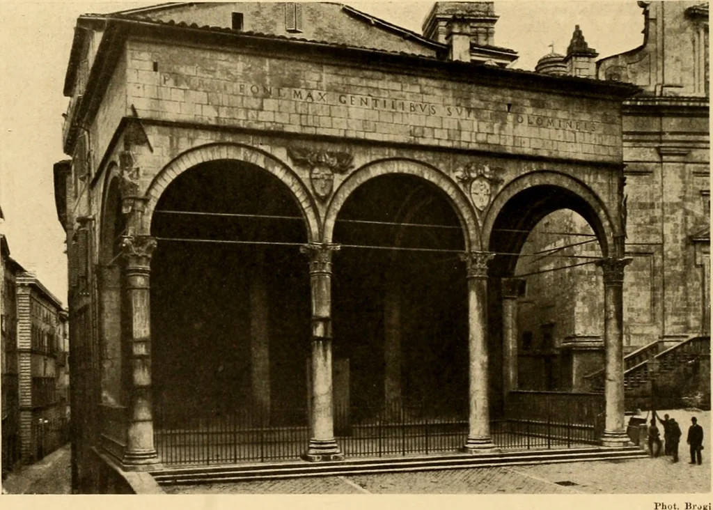 An illustration from Baukunst und dekorative plastik der frührenaissance in Italien, 1920, leaf 135