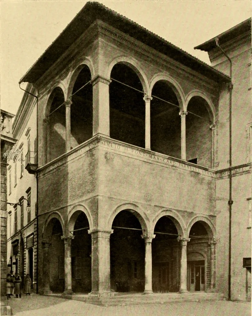 An illustration from Baukunst und dekorative plastik der frührenaissance in Italien, 1920, leaf 136
