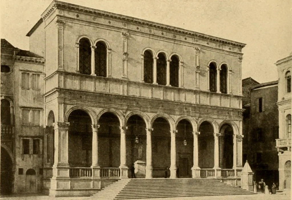 An illustration from Baukunst und dekorative plastik der frührenaissance in Italien, 1920, leaf 137