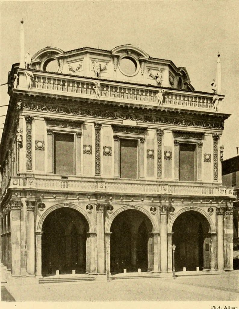 An illustration from Baukunst und dekorative plastik der frührenaissance in Italien, 1920, leaf 138