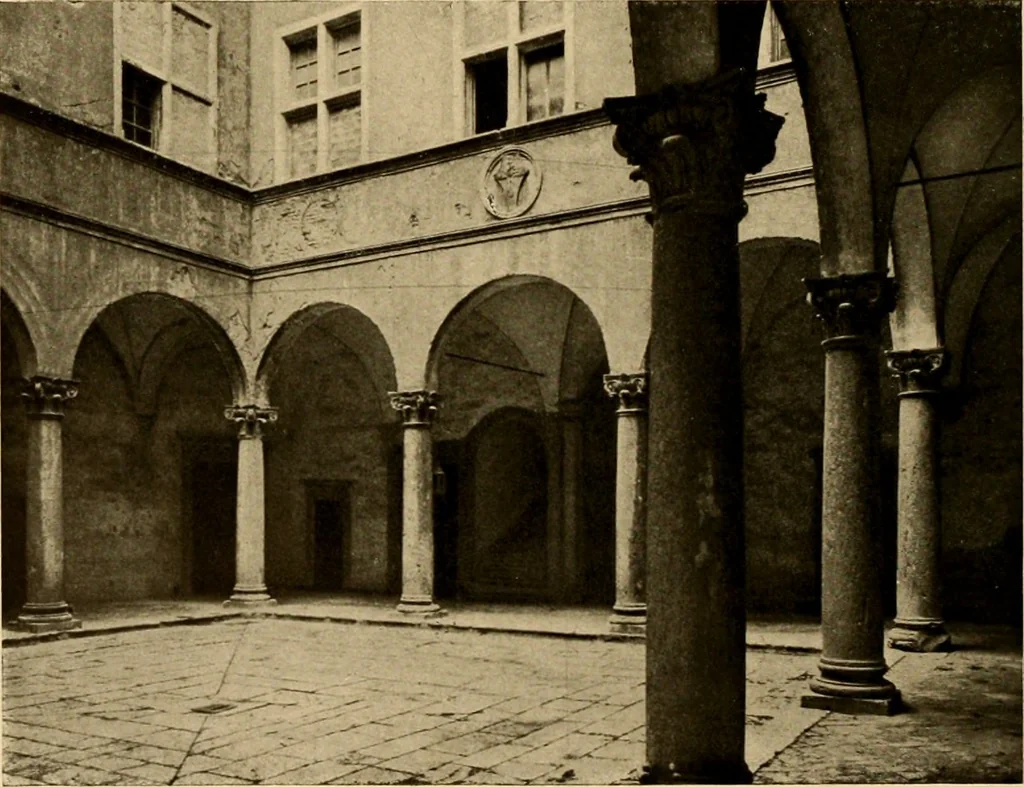 An illustration from Baukunst und dekorative plastik der frührenaissance in Italien, 1920, leaf 147