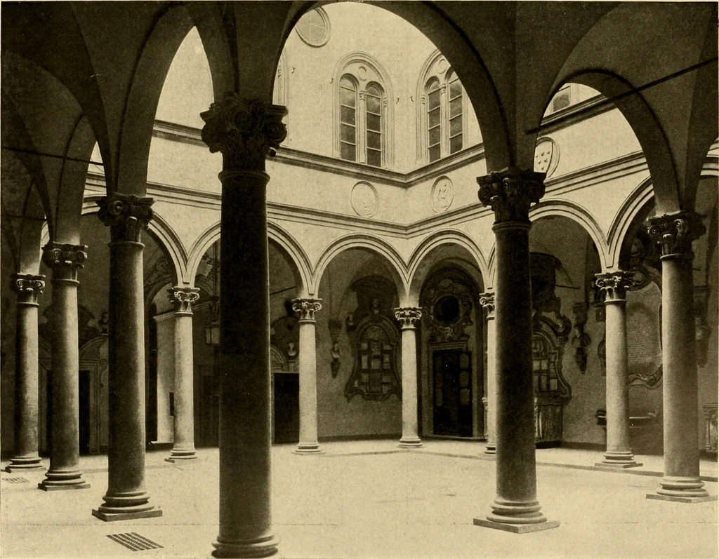 An illustration from Baukunst und dekorative plastik der frührenaissance in Italien, 1920, leaf 148