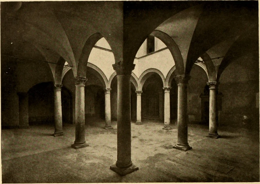 An illustration from Baukunst und dekorative plastik der frührenaissance in Italien, 1920, leaf 153
