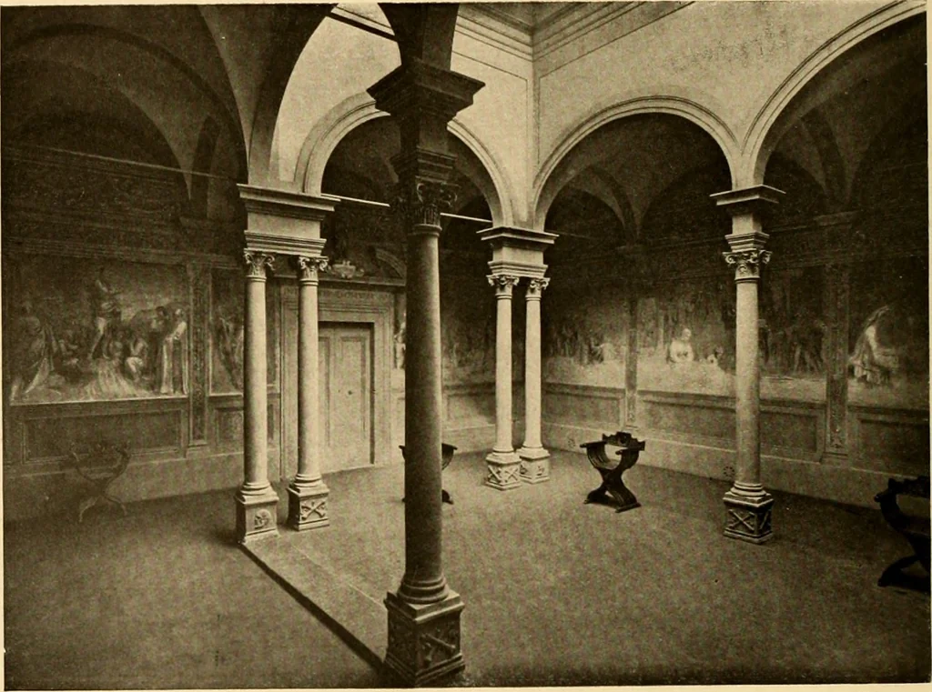 An illustration from Baukunst und dekorative plastik der frührenaissance in Italien, 1920, leaf 153