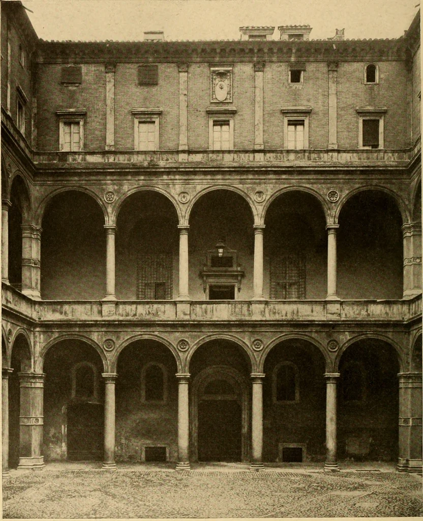 An illustration from Baukunst und dekorative plastik der frührenaissance in Italien, 1920, leaf 155