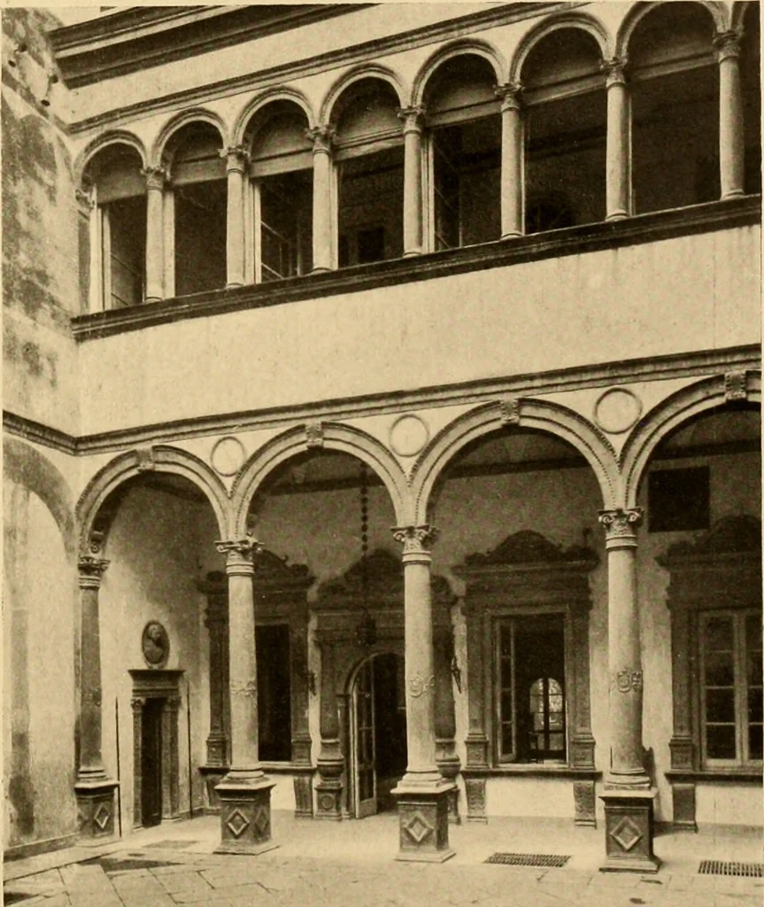 An illustration from Baukunst und dekorative plastik der frührenaissance in Italien, 1920, leaf 163