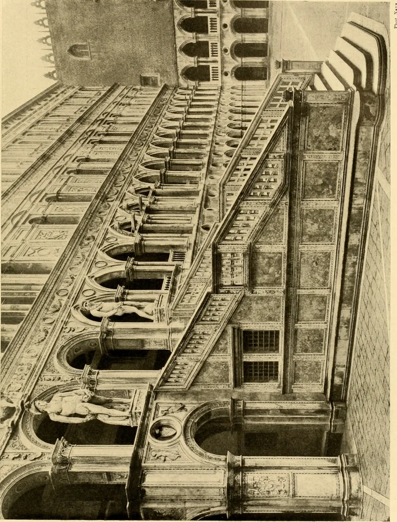 An illustration from Baukunst und dekorative plastik der frührenaissance in Italien, 1920, leaf 166