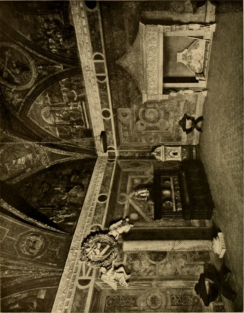 An illustration from Baukunst und dekorative plastik der frührenaissance in Italien, 1920, leaf 177