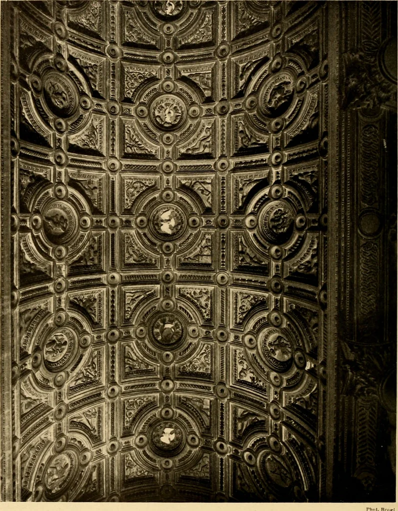 An illustration from Baukunst und dekorative plastik der frührenaissance in Italien, 1920, leaf 185