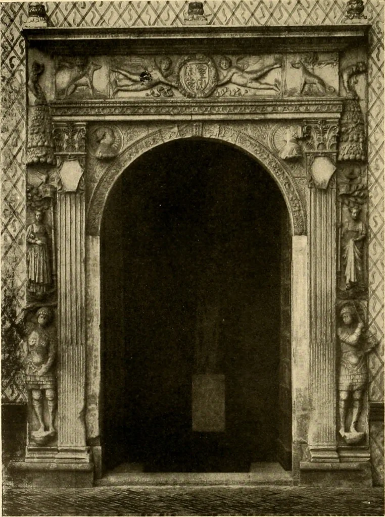 An illustration from Baukunst und dekorative plastik der frührenaissance in Italien, 1920, leaf 198