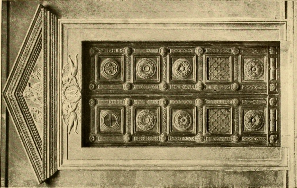 An illustration from Baukunst und dekorative plastik der frührenaissance in Italien, 1920, leaf 200