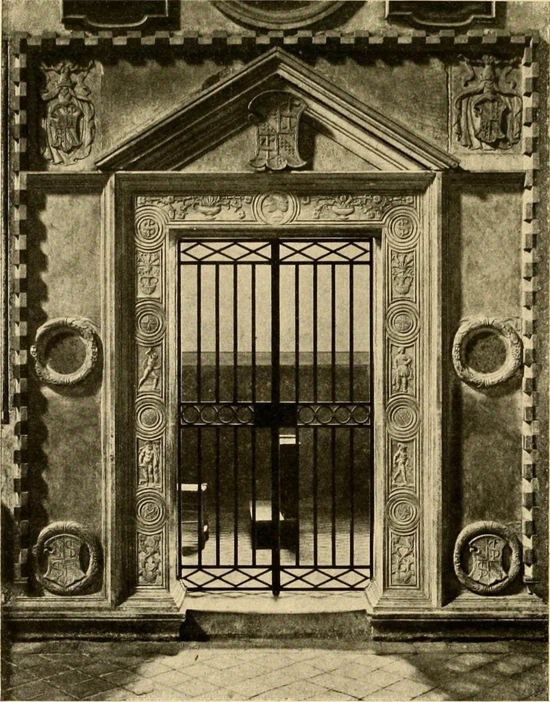 An illustration from Baukunst und dekorative plastik der frührenaissance in Italien, 1920, leaf 200
