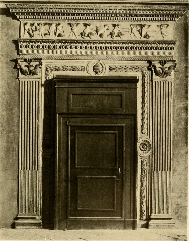 An illustration from Baukunst und dekorative plastik der frührenaissance in Italien, 1920, leaf 204