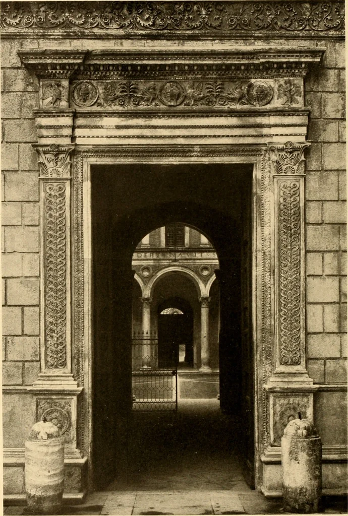 An illustration from Baukunst und dekorative plastik der frührenaissance in Italien, 1920, leaf 205
