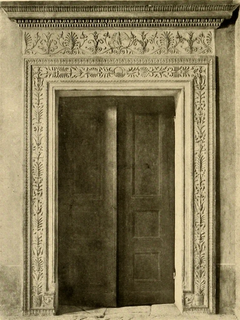 An illustration from Baukunst und dekorative plastik der frührenaissance in Italien, 1920, leaf 206