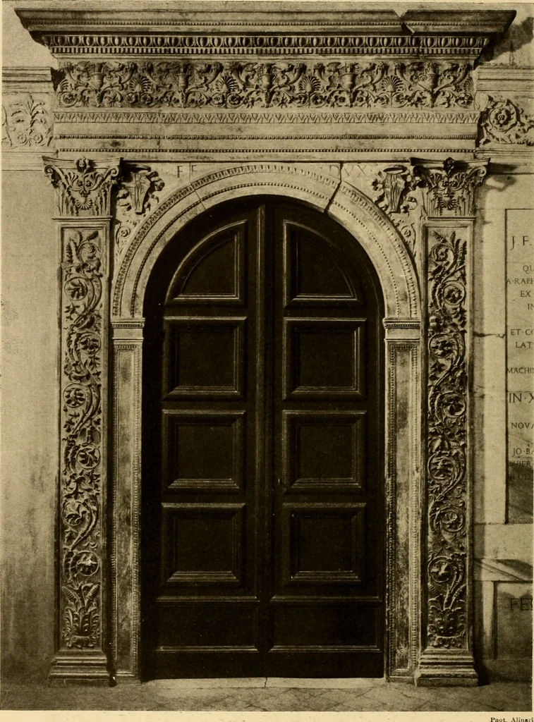 An illustration from Baukunst und dekorative plastik der frührenaissance in Italien, 1920, leaf 207