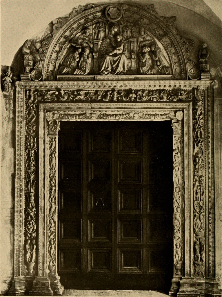 An illustration from Baukunst und dekorative plastik der frührenaissance in Italien, 1920, leaf 213