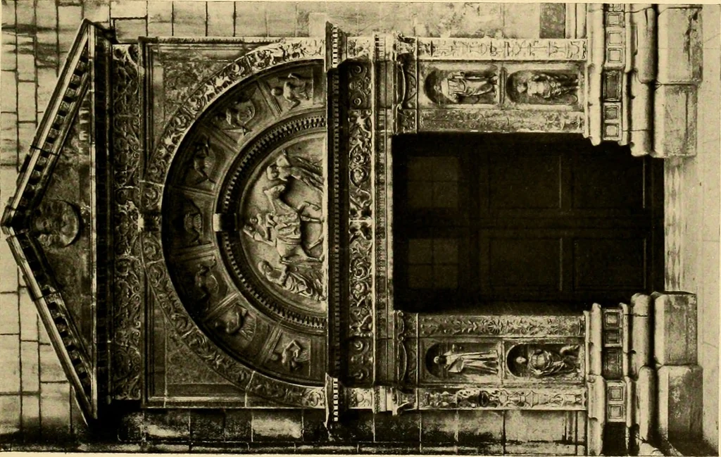An illustration from Baukunst und dekorative plastik der frührenaissance in Italien, 1920, leaf 214