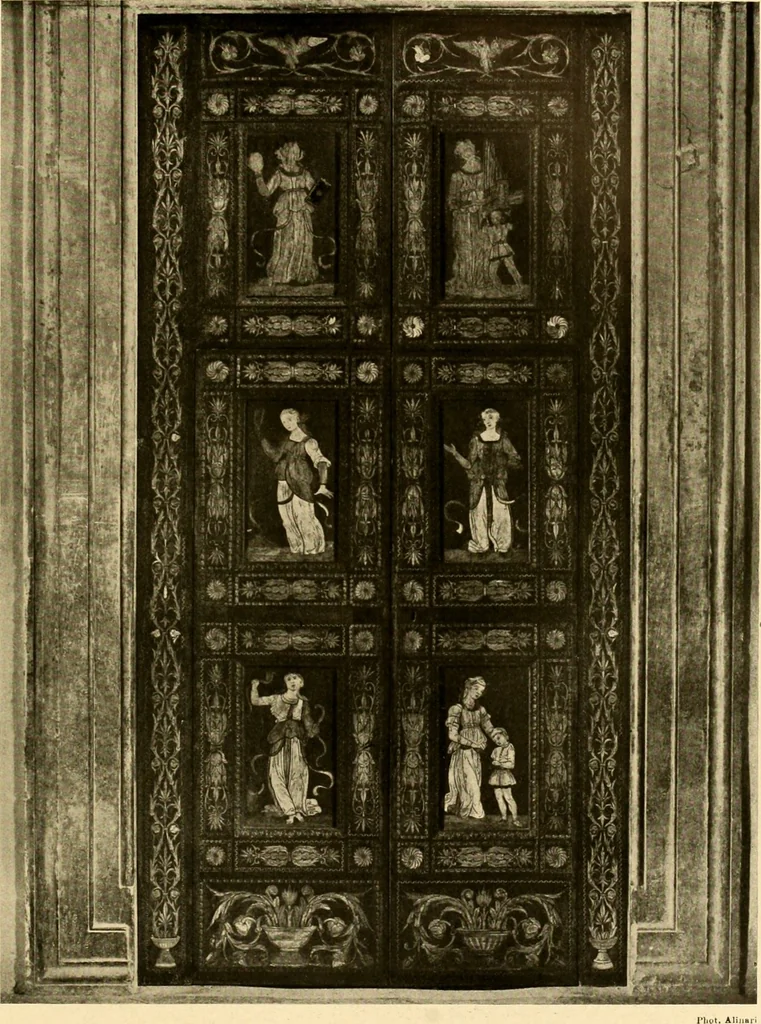 An illustration from Baukunst und dekorative plastik der frührenaissance in Italien, 1920, leaf 222