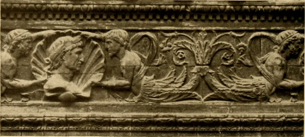 An illustration from Baukunst und dekorative plastik der frührenaissance in Italien, 1920, leaf 231