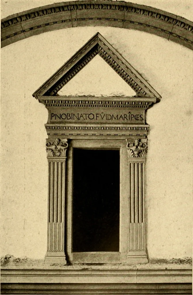 An illustration from Baukunst und dekorative plastik der frührenaissance in Italien, 1920, leaf 232