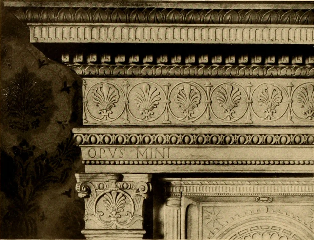 An illustration from Baukunst und dekorative plastik der frührenaissance in Italien, 1920, leaf 235