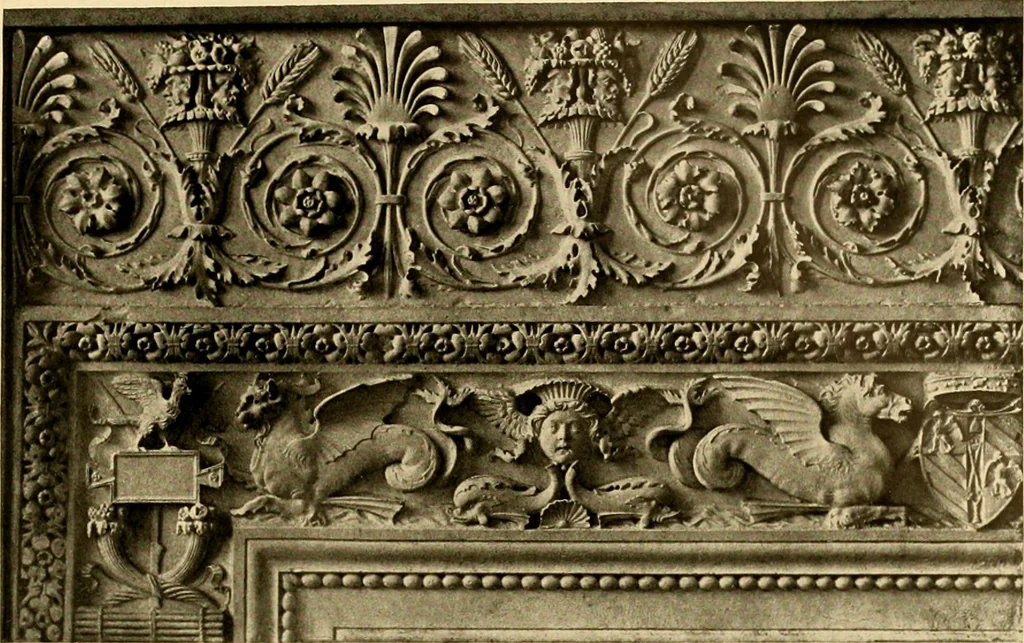 An illustration from Baukunst und dekorative plastik der frührenaissance in Italien, 1920, leaf 238