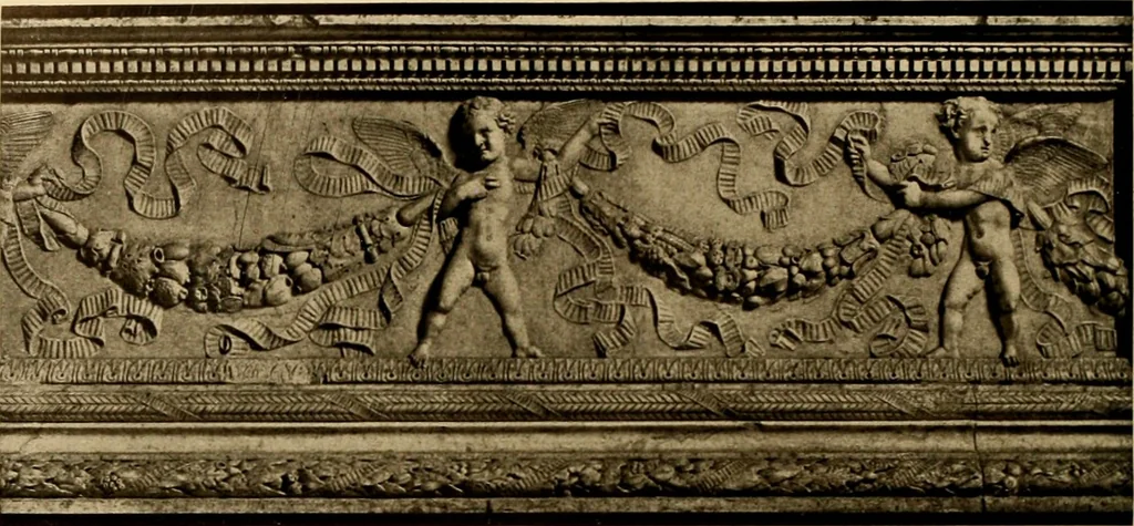 An illustration from Baukunst und dekorative plastik der frührenaissance in Italien, 1920, leaf 239