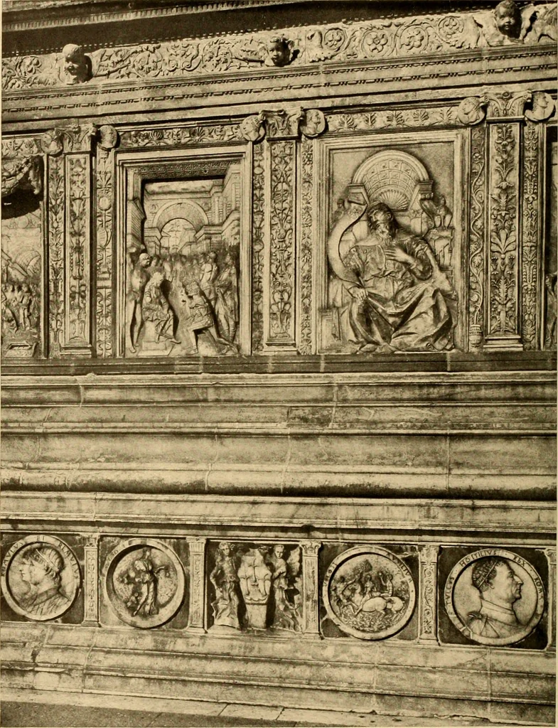 An illustration from Baukunst und dekorative plastik der frührenaissance in Italien, 1920, leaf 241