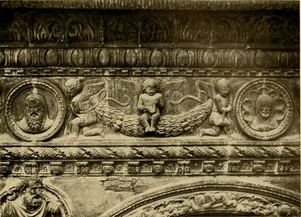 An illustration from Baukunst und dekorative plastik der frührenaissance in Italien, 1920, leaf 242